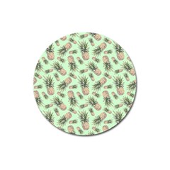 Pineapples Magnet 3  (round) by goljakoff