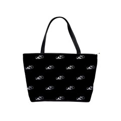 Formula One Black And White Graphic Pattern Classic Shoulder Handbag by dflcprintsclothing