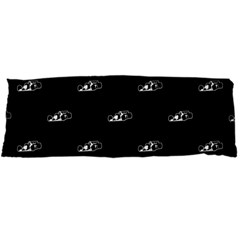Formula One Black And White Graphic Pattern Body Pillow Case Dakimakura (two Sides) by dflcprintsclothing