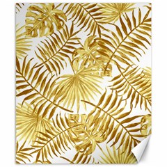 Golden Leaves Canvas 8  X 10 