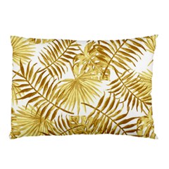 Golden Leaves Pillow Case (two Sides) by goljakoff