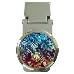 Tropic Leaves Money Clip Watches by goljakoff