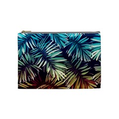 Tropic Leaves Cosmetic Bag (medium)