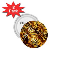 Golden Leaves 1 75  Buttons (10 Pack) by goljakoff