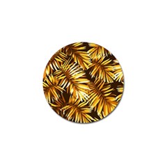 Golden Leaves Golf Ball Marker (10 Pack) by goljakoff