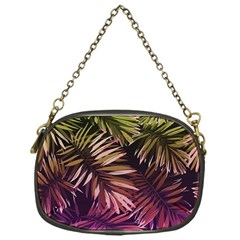 Purple Leaves Chain Purse (one Side) by goljakoff