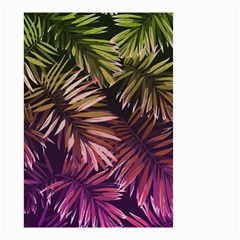 Purple Leaves Small Garden Flag (two Sides)