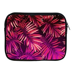 Pink Leaves Apple Ipad 2/3/4 Zipper Cases by goljakoff