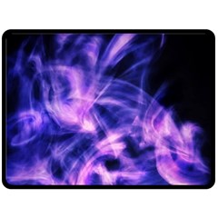 Plasma Hug Fleece Blanket (large)  by MRNStudios