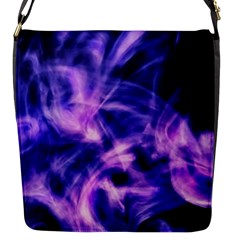 Plasma Hug Flap Closure Messenger Bag (s) by MRNStudios