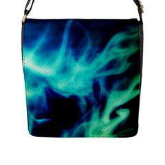 Glow Bomb  Flap Closure Messenger Bag (l) by MRNStudios