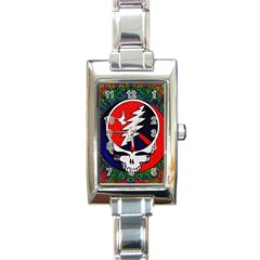 Grateful Dead - Rectangle Italian Charm Watch