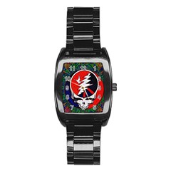 Grateful Dead - Stainless Steel Barrel Watch