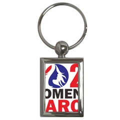 Womens March Key Chain (Rectangle)