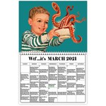 National Wt day is it?! Wall Calendar 11 x 8.5 (12-Months) Mar 2021