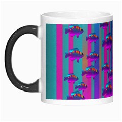 Tropical Rainbow Fishes  In Meadows Of Seagrass Morph Mugs by pepitasart