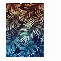 Tropical Leaves Large Garden Flag (two Sides)