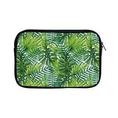 Green Leaves Apple Ipad Mini Zipper Cases by goljakoff