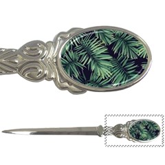 Green Palm Leaves Letter Opener by goljakoff