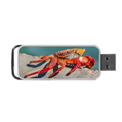 Colored Crab, Galapagos Island, Ecuador Portable Usb Flash (two Sides) by dflcprintsclothing