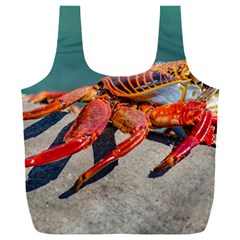 Colored Crab, Galapagos Island, Ecuador Full Print Recycle Bag (xxl) by dflcprintsclothing