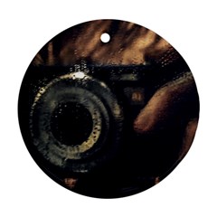 Creative Undercover Selfie Ornament (round) by dflcprintsclothing