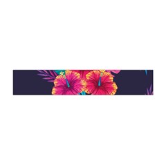 Neon Flowers Flano Scarf (mini)