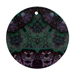 Mandala Corset Ornament (round) by MRNStudios