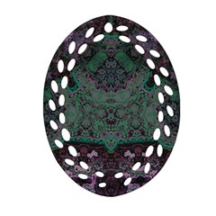 Mandala Corset Oval Filigree Ornament (two Sides) by MRNStudios