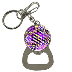 Pop Punk Mandala Bottle Opener Key Chain by MRNStudios