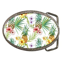 Tropical Pineapples Belt Buckles by goljakoff