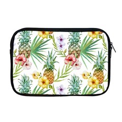 Tropical Pineapples Apple Macbook Pro 17  Zipper Case by goljakoff