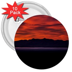 Las Aguilas Viewpoint, El Chalten, Argentina 3  Buttons (10 pack) 