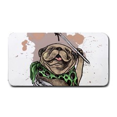 Pug Lover Coffee Medium Bar Mats by EvgeniaEsenina