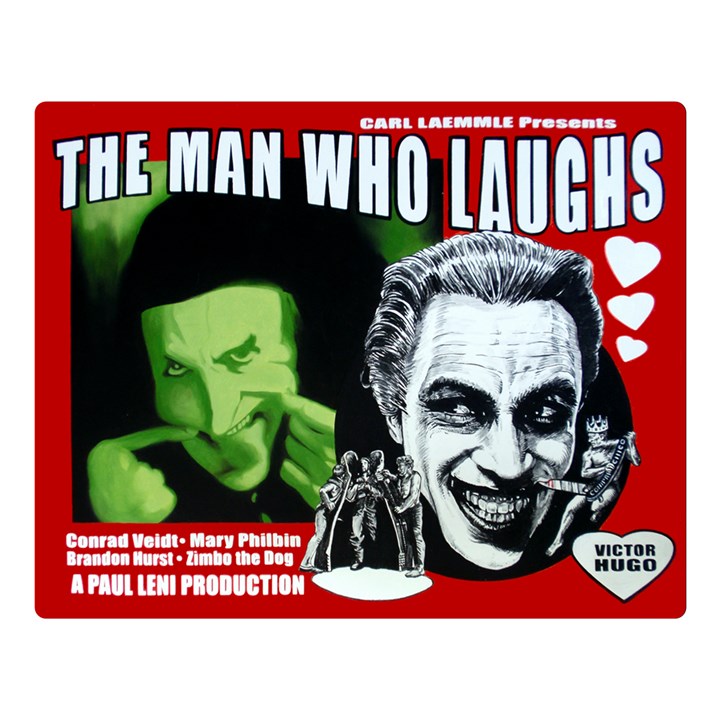 The Man Who Laughs Blanket (Large)