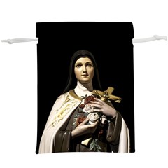 Virgin Mary Sculpture Dark Scene  Lightweight Drawstring Pouch (xl) by dflcprintsclothing