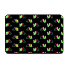 Digital Flowers Small Doormat  by Sparkle