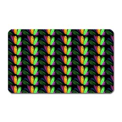 Floral Magnet (rectangular) by Sparkle