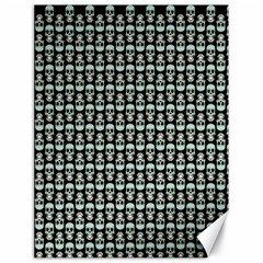 Skull Pattern Canvas 18  X 24  by Sparkle