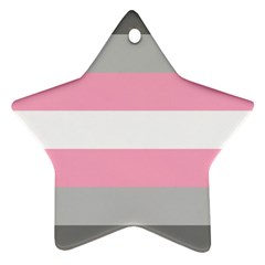 Demigirl Pride Flag Lgbtq Ornament (star) by lgbtnation