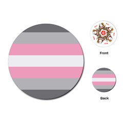 Demigirl Pride Flag Lgbtq Playing Cards Single Design (round) by lgbtnation