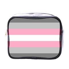 Demigirl Pride Flag Lgbtq Mini Toiletries Bag (one Side) by lgbtnation