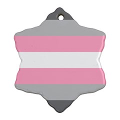 Demigirl Pride Flag Lgbtq Ornament (snowflake) by lgbtnation