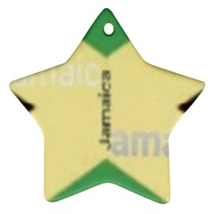 Jamaica, Jamaica  Star Ornament (two Sides) by Janetaudreywilson