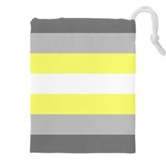 Deminonbinary Pride Flag Lgbtq Drawstring Pouch (5xl) by lgbtnation