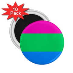 Polysexual Pride Flag Lgbtq 2 25  Magnets (10 Pack)  by lgbtnation