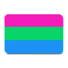 Polysexual Pride Flag Lgbtq Plate Mats by lgbtnation