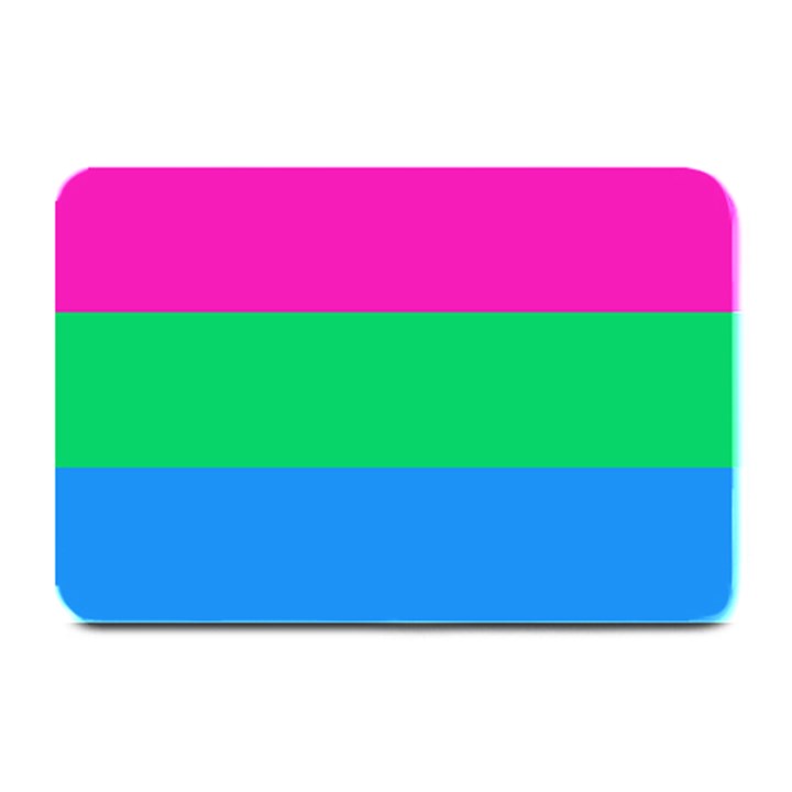 Polysexual Pride Flag LGBTQ Plate Mats