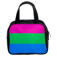 Polysexual Pride Flag Lgbtq Classic Handbag (two Sides) by lgbtnation