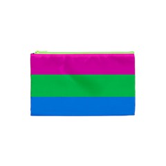 Polysexual Pride Flag Lgbtq Cosmetic Bag (xs) by lgbtnation